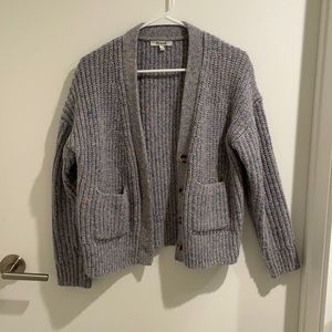 Madewell Light Blue/Lavender Multicolor Cardigan